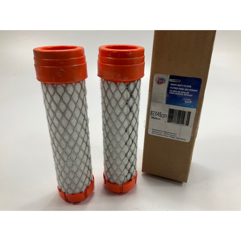 (2) Carquest 87845 Air Filters - Replaces: 42845 LAF22056 AF25967 P535396 RS3930