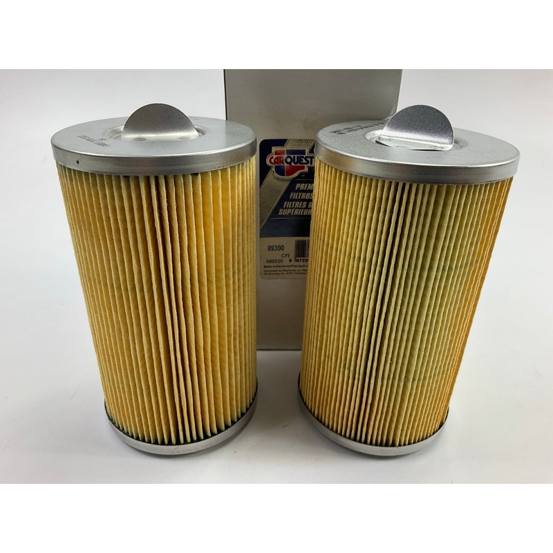 (2) Carquest 89390 Replacement Fuel Filter Element For 24389 Assembly