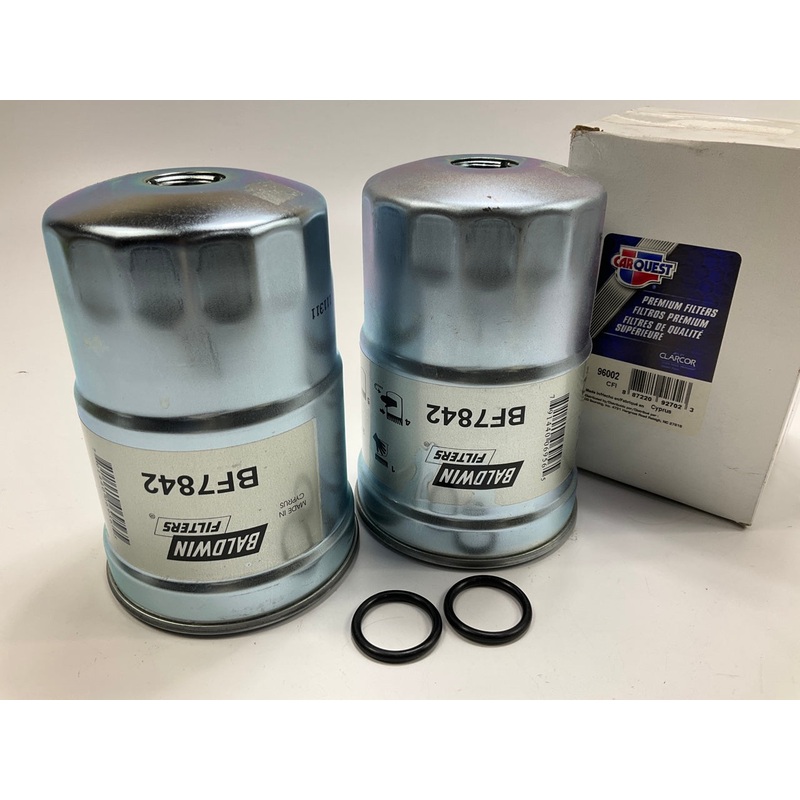 (2) Carquest 96002 Fuel Filter - Baldwin BF7842