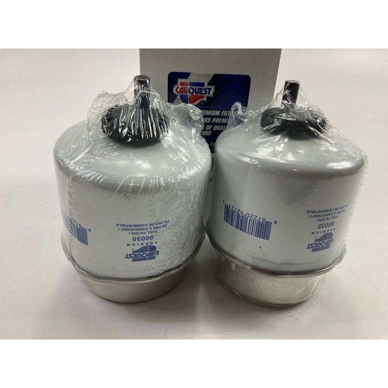 (2) Carquest 96035 Secondary Fuel Filter For Generac Light Tower MLG15M, MLG8K
