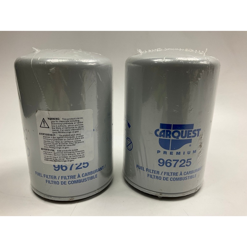 (2) Carquest 96725 Fuel Filter - Replaces 4137456, BF46127, 33949, BF7886