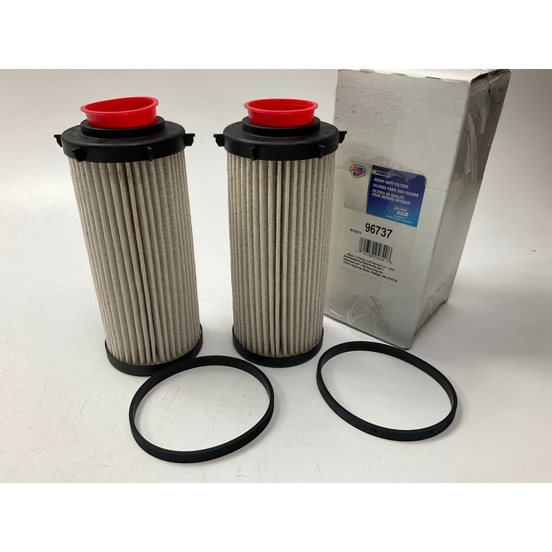 (2) Carquest 96737 Diesel Fuel Filter Element - Replaces PF46137, MO1006