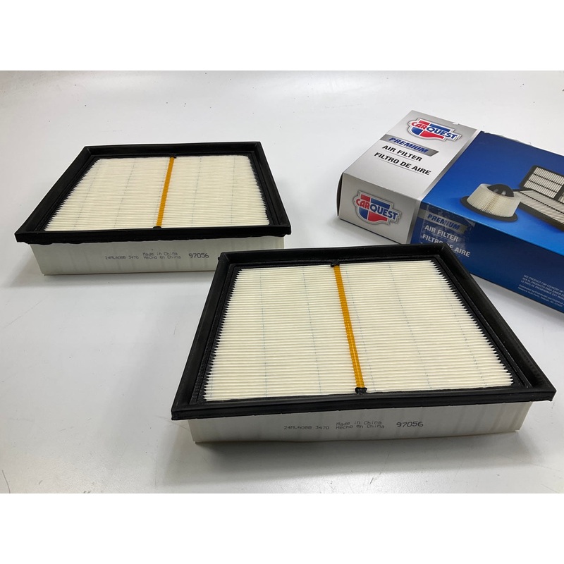 (2) Carquest 97056 Engine Air Filter For 2018-2025 Land Rover Discovery Sport