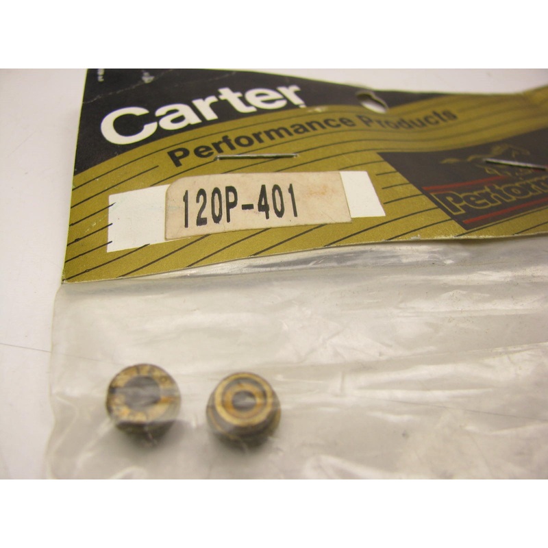(2) Carter 120P-401 Carburetor Metering Jets - 0.101 - for Carter AFB