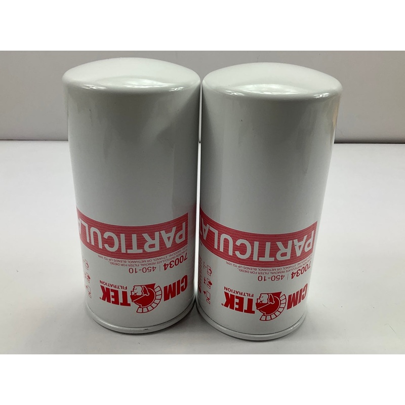 (2) Cim-tek 70034 Fuel Filters - 10 Micron Particulate Removal Extended Life