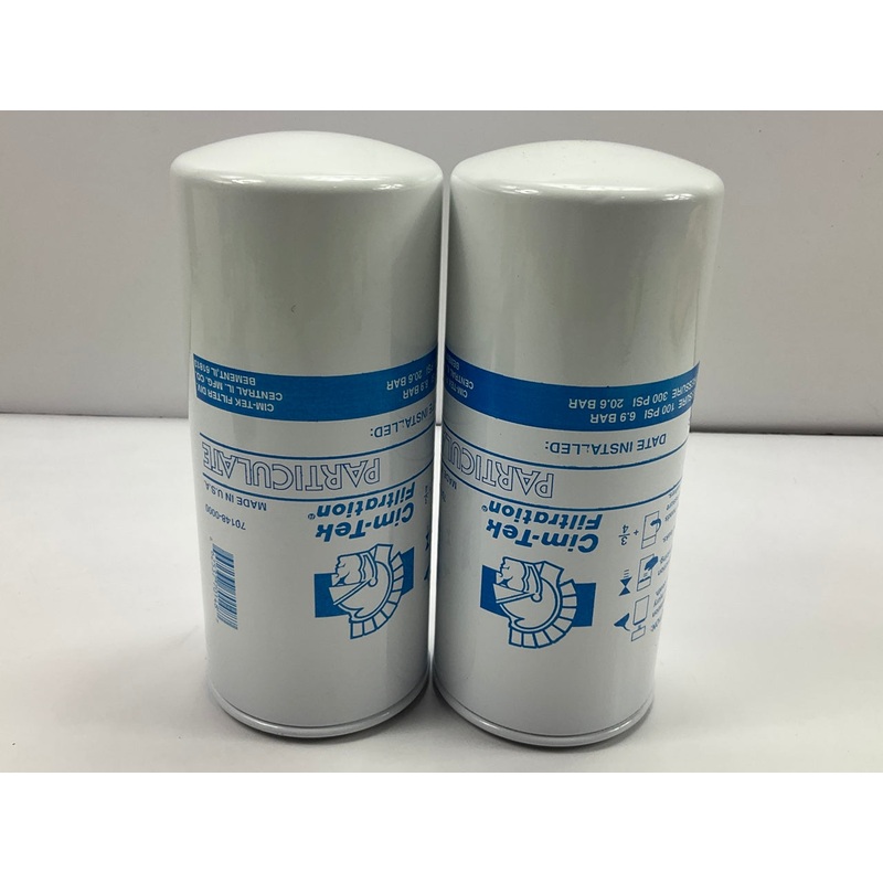 (2) Cim-Tek 70148 800-02 2 Micron Fuel Dispenser Filters