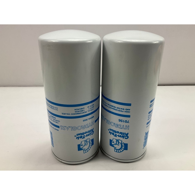 (2) CIM-TEK 70156 Replacement Spin-On Filters, 3 MICRON