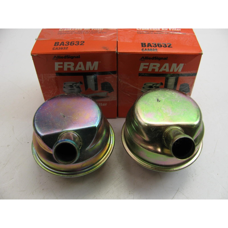 (2) Fram BA3632 Engine Crankcase Breather Element Replaces: 42997 PBA3632