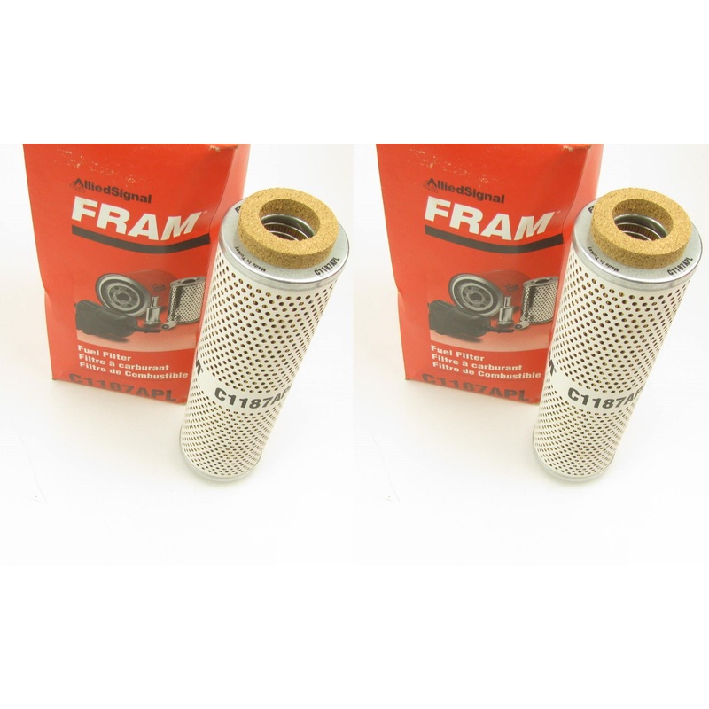 (2) Fram C1187APL Fuel Filters For LeTourneau-Westinghouse - 51066 PAIR