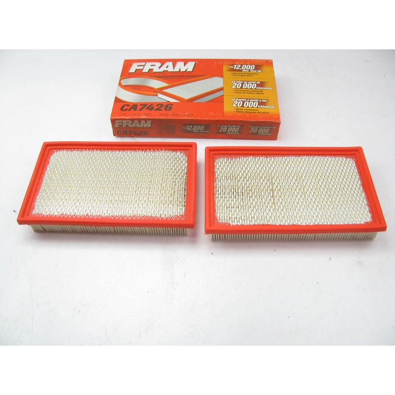 (2) Fram CA7426 Air Filter Replaces 46098 A24832 AF7858 AF150 A1311C 042-1549