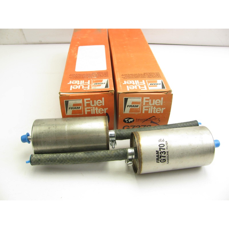 (2) Fram G7370 In-Line Fuel Filter For 1990 Dodge Dakota