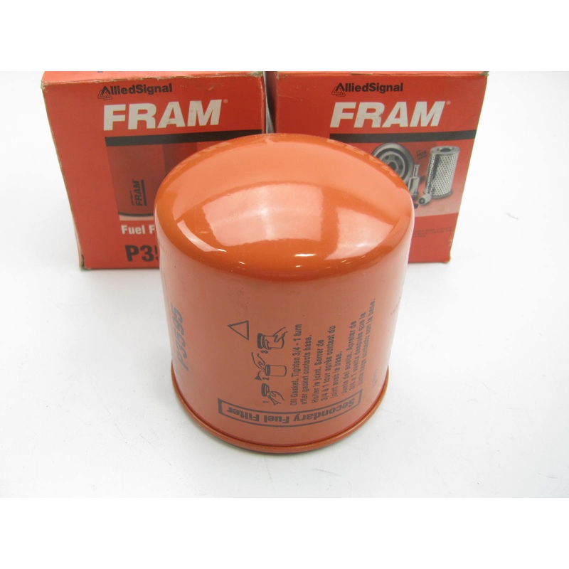 (2) Fram P3595 Fuel Filter Replaces 33122 F50228 LFP928F FF838 88915429 TP928F