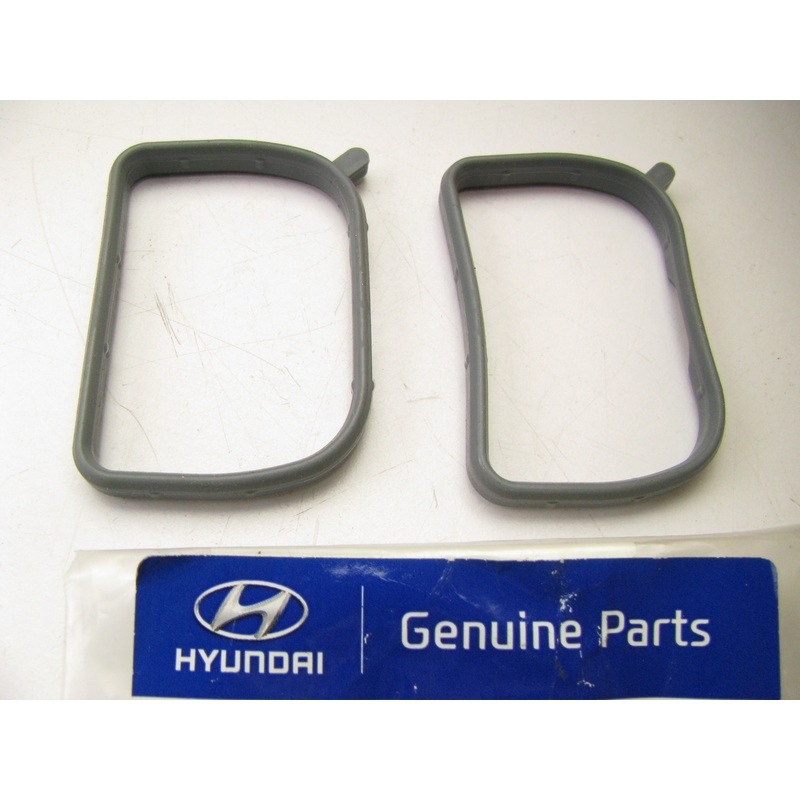 (2) FRONT Engine Intake Manifold Gasket OEM For 2009-13 Hyundai 2.4L 283132G000