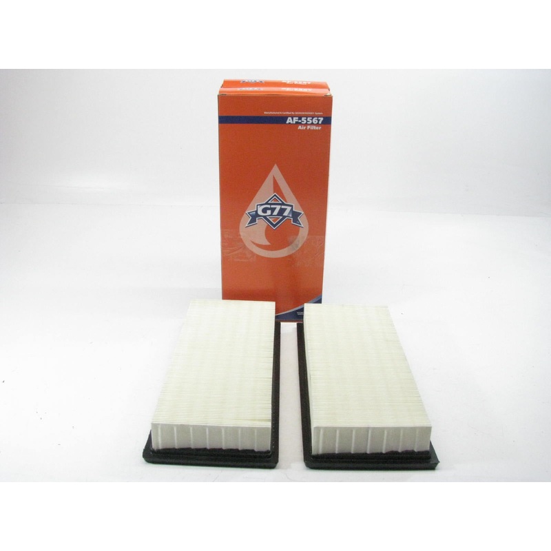 (2) G77 AF-5567 Air Filters -  For 2005-2012 Ford Escape HYBRID ONLY