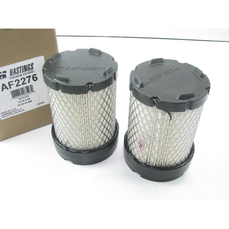 (2) Hastings AF2276 Air Filter Replaces CA7710SY 46435 LAF8481 AF25280 P778027