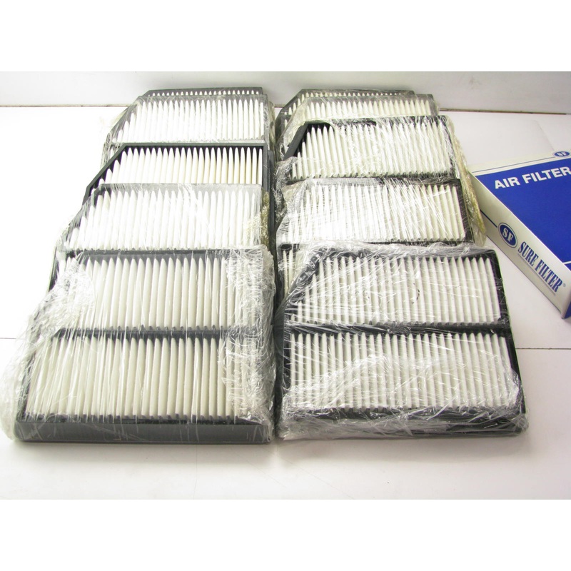 (10) Sure Filter 5407 Air Filter for 1991-2005 Acura NSX 3.0L 3.2L
