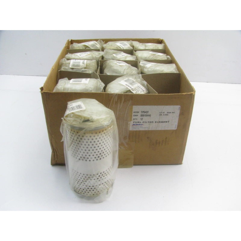 (12) Acdelco TP542F Fuel Filter Replaces C1166PL 88915444 33641 F60021 364F