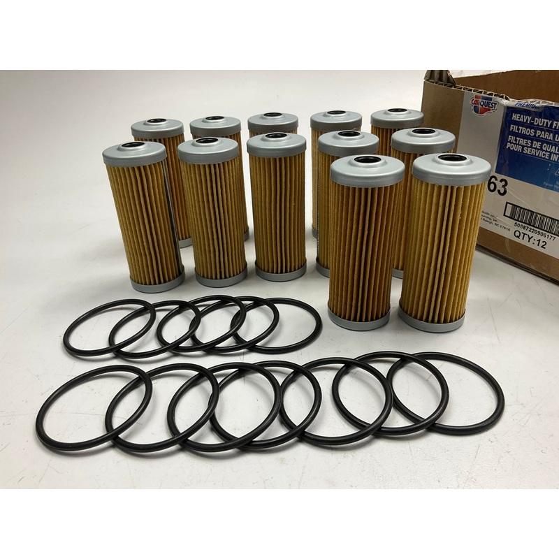 (12) Carquest 86263 Fuel Filter For John Deere CH10479; M801101, Wix 33263