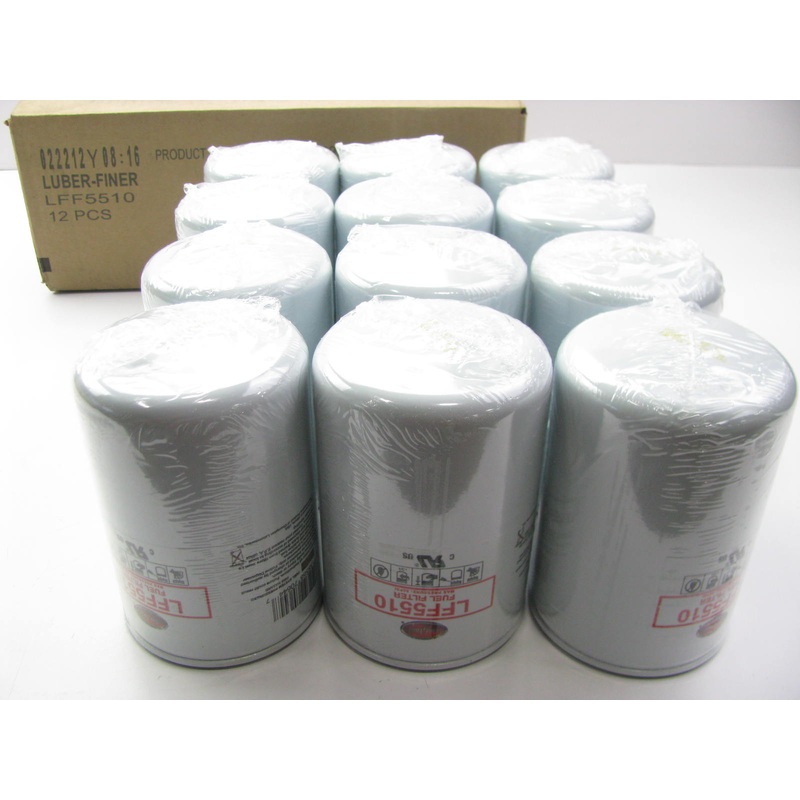 (12) Luberfiner LFF5510 Fuel Filters Replaces TP1512 BF955 89006 89347 24006