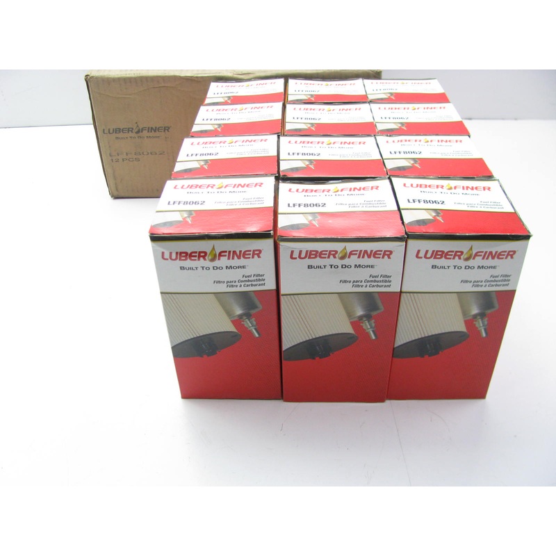 (12) Luberfiner LFF8062 Fuel Filter