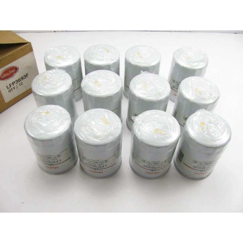 (12) Luberfiner LFP3693F Fuel Filter Replaces 33368 FF835 FF204 P779408 P1131
