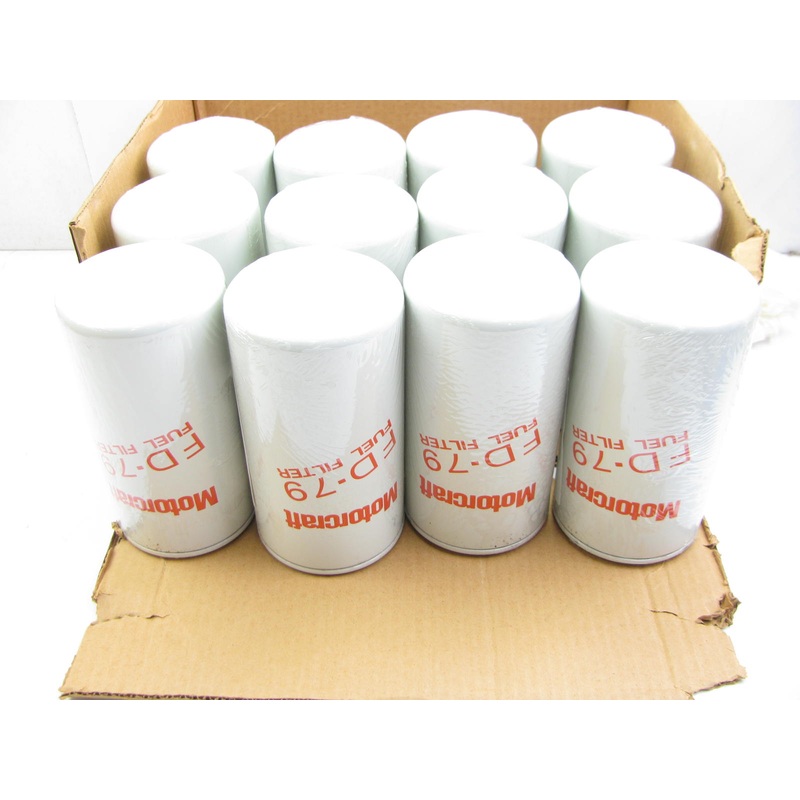 (12) Motorcraft FD-79 Fuel Filter Replaces P1109 33219 K50004 LK170M FF172