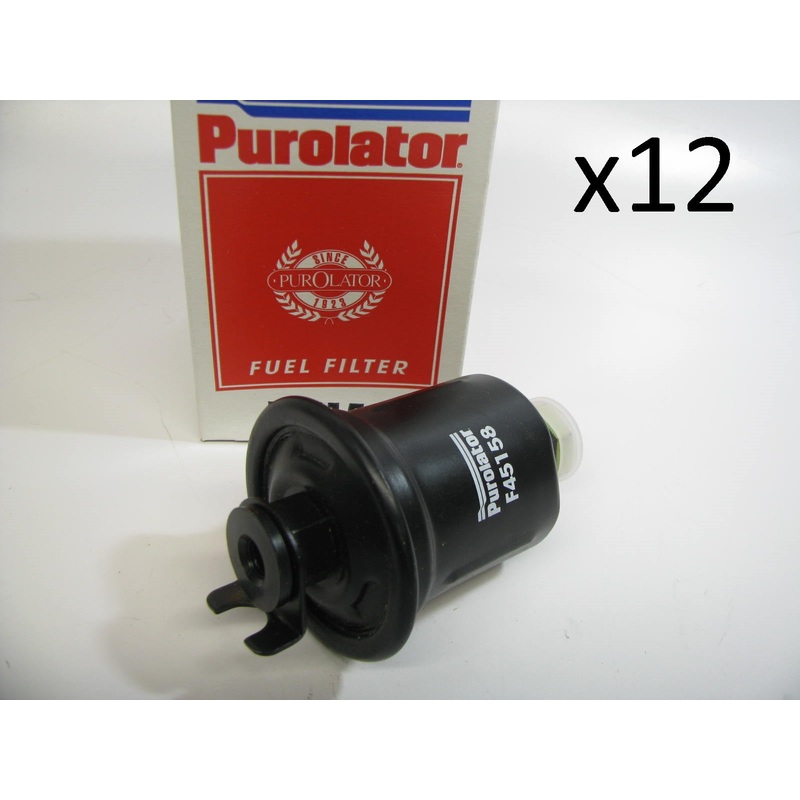 (12) Purolator F45158 Fuel Filter For 1995-2000 Lexus LS400 4.0L-V8