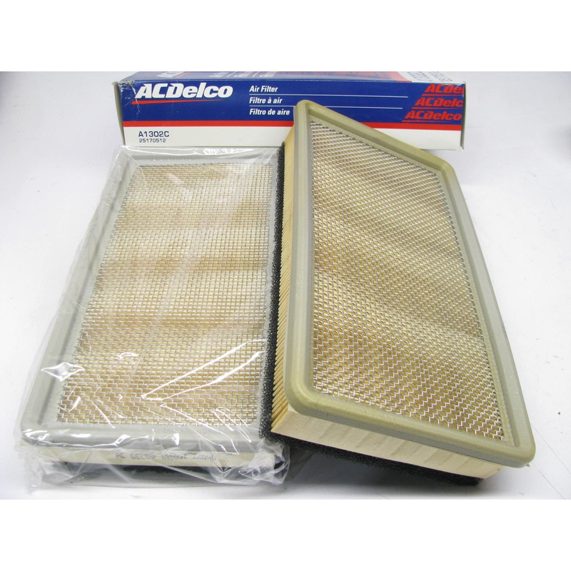 (2) Acdelco A1302C Air Filters Replaces 25170512 A24731 26117 AF992 P536425