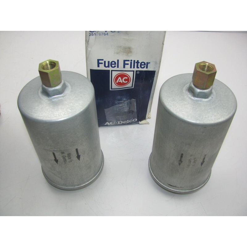 (2) Acdelco GF767 Fuel Filter Replaces 33291 F63177 G6333 GF189 86291 G6398