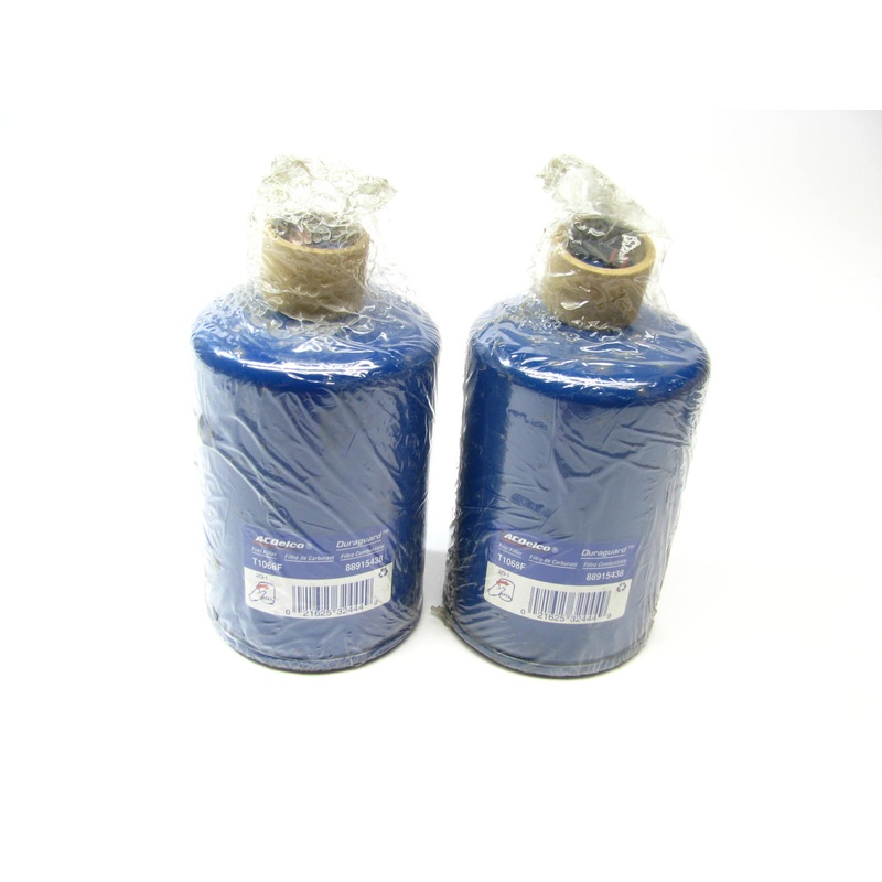 (2) Acdelco T1068F Fuel Filter Replaces 88915438 P3401 33357 L60043 LFP3301F