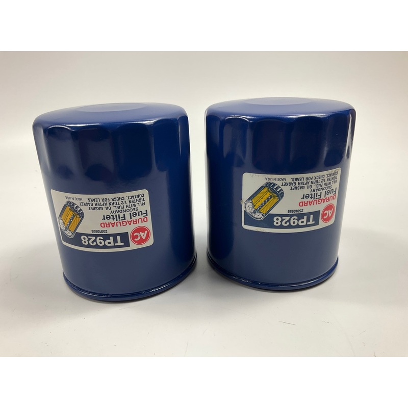 (2) Acdelco TP-928 Fuel Filter Replaces 25010959 33122 F50228 LFP928F FF838 FF53