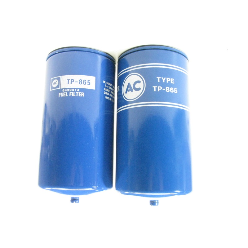 (2) Acdelco TP865 Fuel Filters Replaces P1103A 33522 F60233 LK200C FF999 FF5253