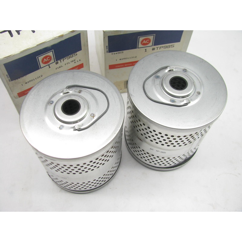 (2) Acdelco TP985 Fuel Filters - 1980-1990 Detroit Diesel 8.2L V8