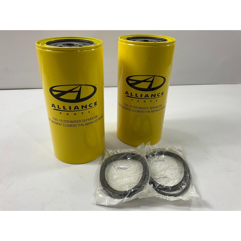(2) Alliance ABP/N122-R50562 Fuel Filter - Freightliner CA125 Mercedes MBE4000