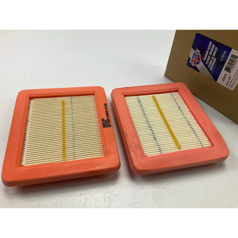 (2) Carquest 83916 Air Filter For Honda Power Equipment (Replaces 17211Z8B901)
