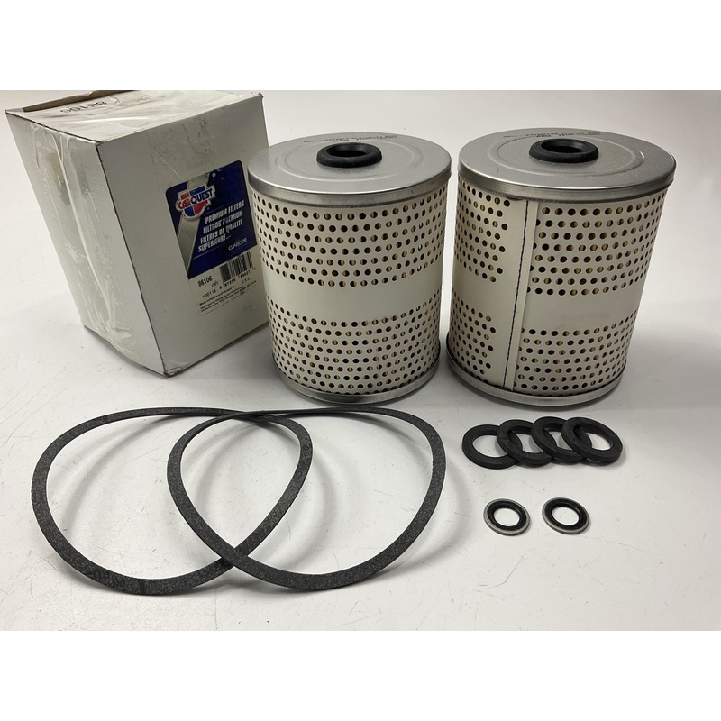 (2) Carquest 86106 Fuel Filter Replaces C1106PL 33106 P4804 L93FP FF929 FF101
