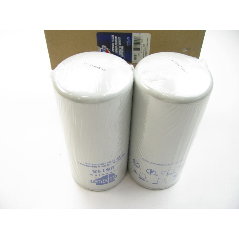 (2) Carquest 86118 Fuel Filter Replaces P1146G 33118 F60096 LK97D FF992 FF5207