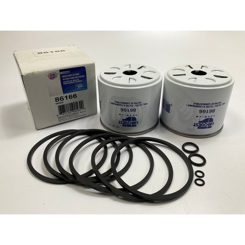 (2) Carquest 86166 Fuel Filter Replaces C1191A 33166 F50149 L296F FF963 FF167