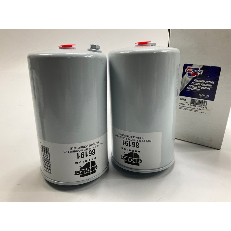 (2) Carquest 86191 Fuel Filter Replaces FF870 P11750 33191 FP953F MPL309 P550097