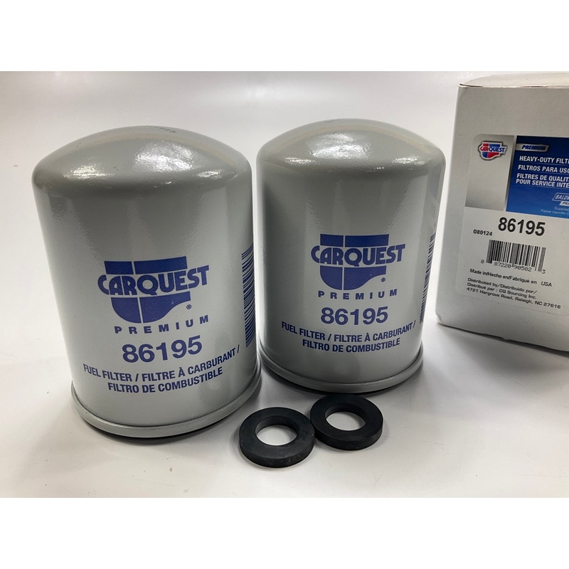 (2) Carquest 86195 Fuel Filter Replaces: 33195 33361 F55997 3361 LFF4806 FF907