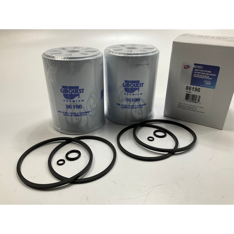 (2) Carquest 86196 Fuel Filter Replaces C4163 33196 F57783 LFF3501 FF836 FF4052A