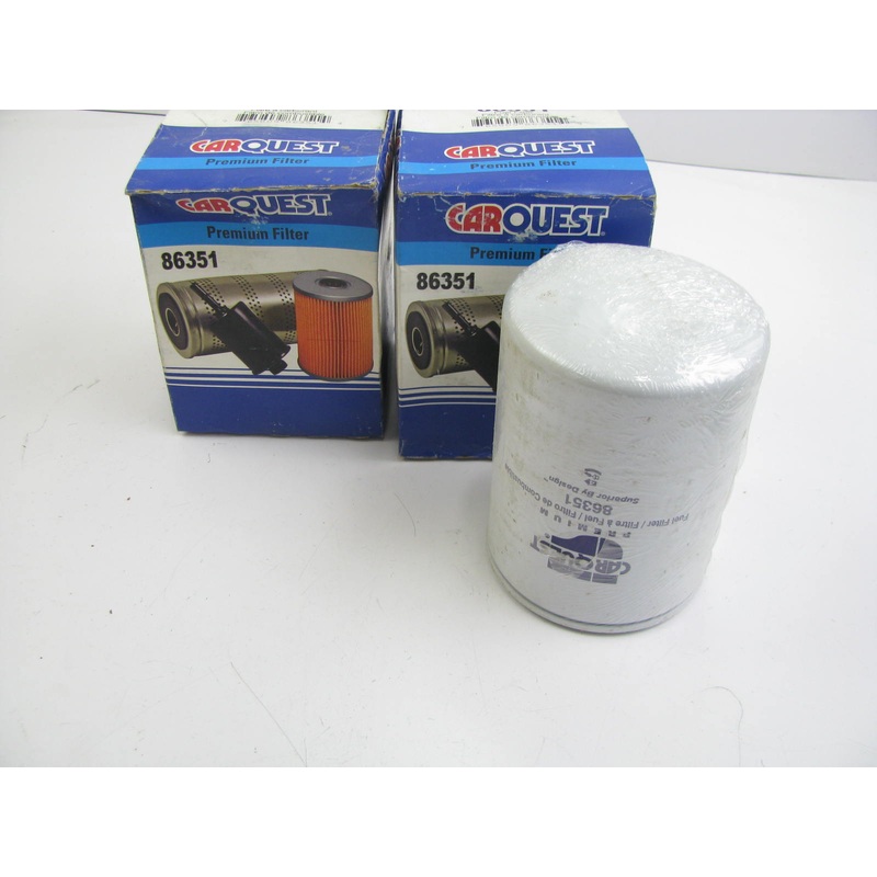 (2) Carquest 86351 Fuel Filter Replaces F50164 LFP230 FF972 FF201 BF962 TP641