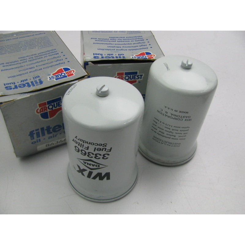 (2) Carquest 86366 Fuel Filter Replace FF4121 FG770 P779449 PER230F 33366 F50230