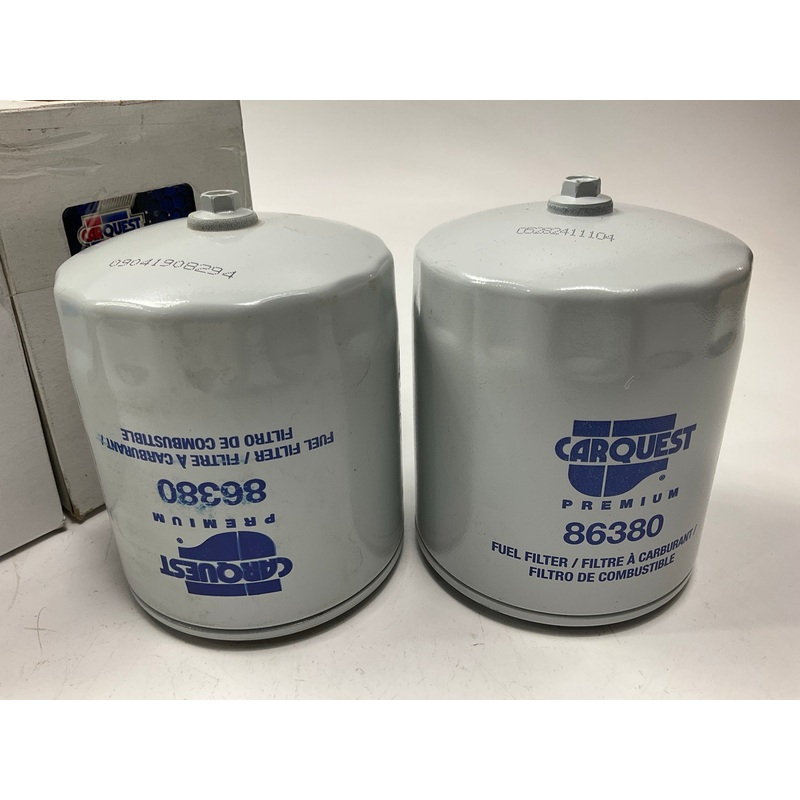 (2) Carquest 86380 Fuel Filter Replaces P3319 33380 FP862F FF995 FF223 P550110