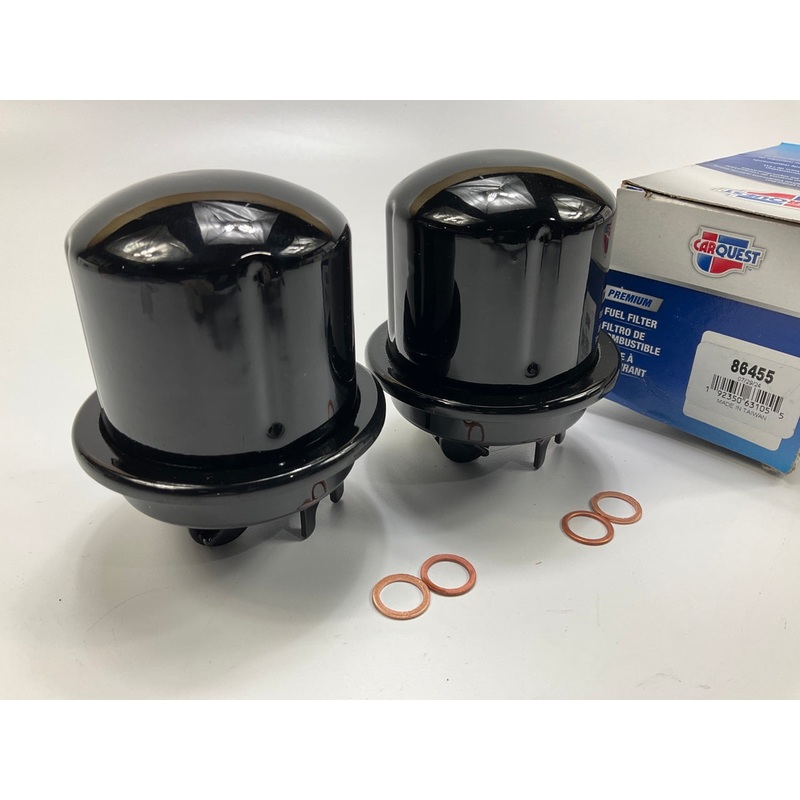 (2) Carquest 86455 Fuel Filter - 1992-1996 Honda Prelude, 1992-1994 Acura Vigor
