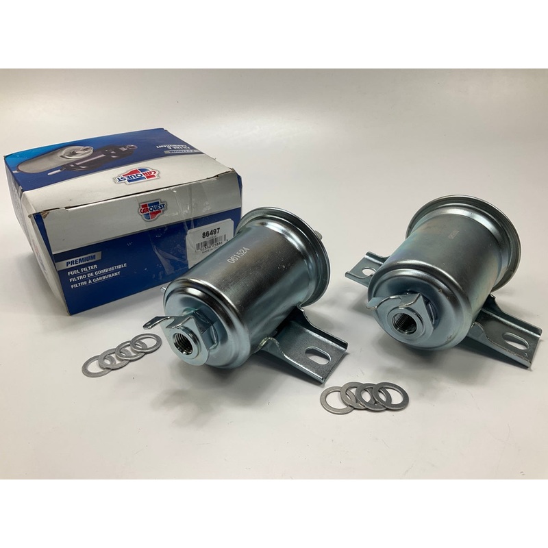(2) Carquest 86497 Fuel Filter For 1984-1995 Toyota Pickup, 1984-1995 4Runner