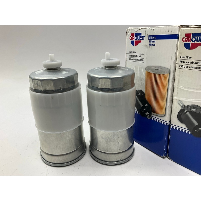 (2) Carquest 86602 Fuel Filter Replaces MAHLE KC69 - For VW TDI Diesel FF1146