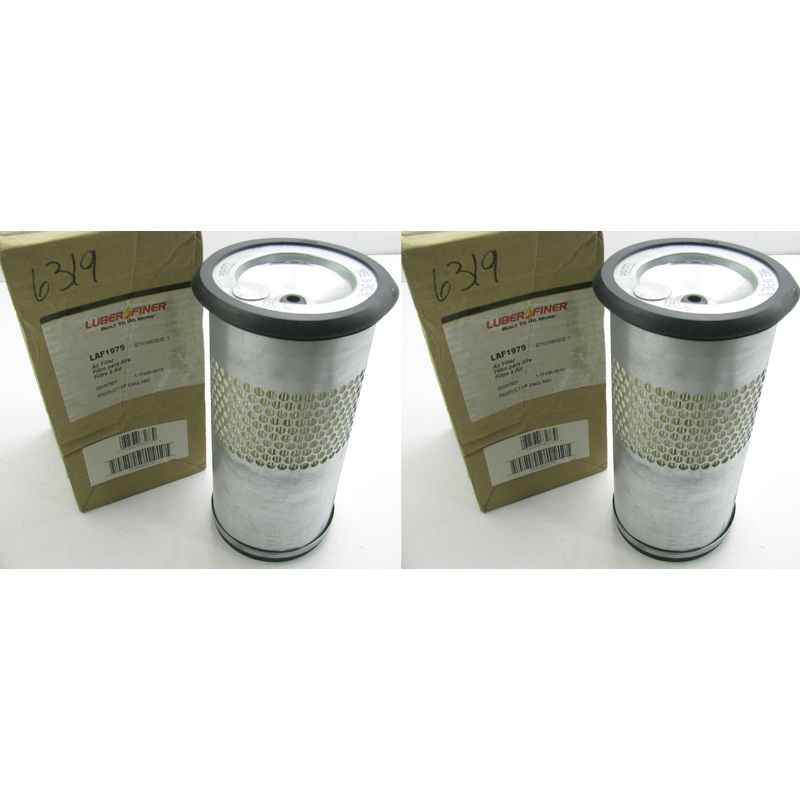 (2)  Luberfiner LAF1979 Outer Air Filters For Massey-Ferguson Tractor - PAIR