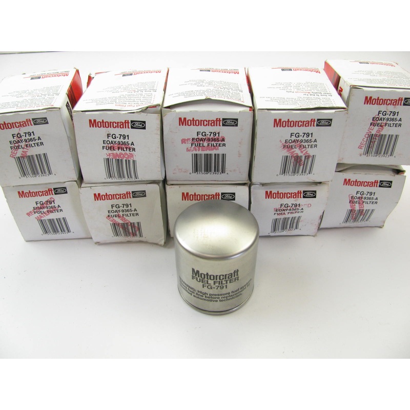 (10) Motorcraft FG-791 Fuel Filter Replaces G6419 E0AY-9365-A 33359 F54778 3359