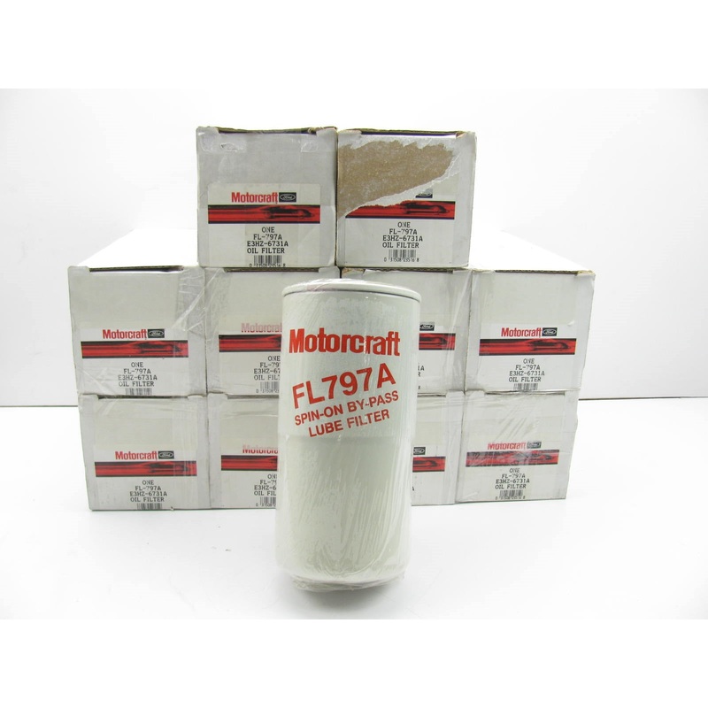 (10) NEW OEM Motorcraft FL797A Spin-on Bypass Engine Oil Lube Filters
